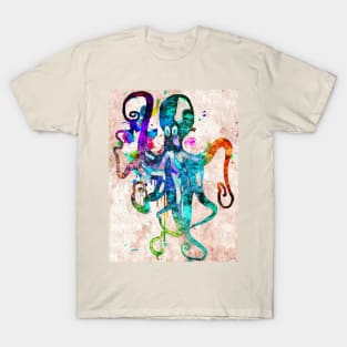 Octopus Grunge T-Shirt